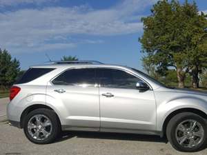 Silver 2011 Chevrolet Equinox