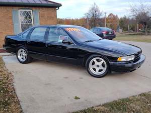 Black 1996 Chevrolet Impala SS