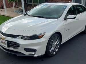 White 2017 Chevrolet Malibu