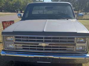 Blue 1987 Chevrolet Silverado 1500