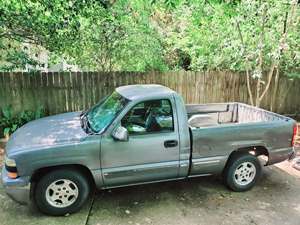 Silver 2000 Chevrolet Silverado 1500