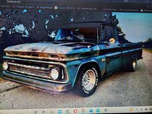 Blue 1966 Chevrolet C-10