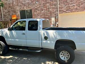 White 2002 Chevrolet Silverado 1500 Crew Cab