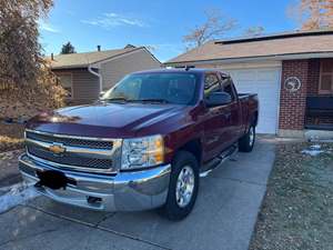 Red 2013 Chevrolet Silverado 1500 Crew Cab