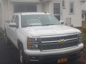 White 2015 Chevrolet Silverado 1500 Crew Cab
