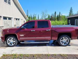 Red 2014 Chevrolet Silverado 1500 Crew Cab High County 