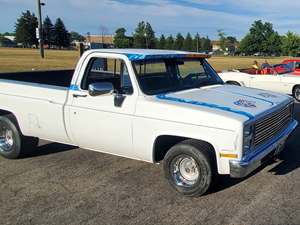 White 1987 Chevrolet Silverado