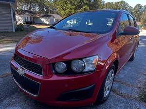 Red 2013 Chevrolet Sonic