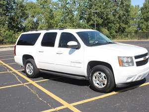 White 2012 Chevrolet Suburban