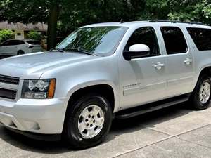 Silver 2012 Chevrolet Suburban LT 1500