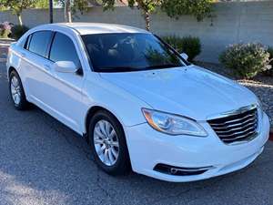 2013 Chrysler 200 with White Exterior