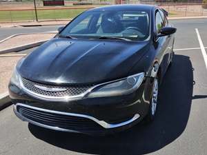Black 2015 Chrysler 200