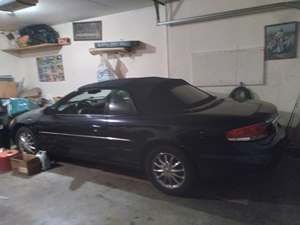 Black 2002 Chrysler Sebring