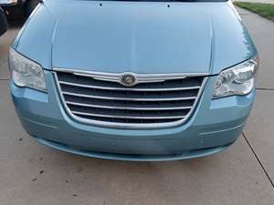 Blue 2009 Chrysler Town & Country