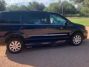 Blue 2015 Chrysler Town & Country