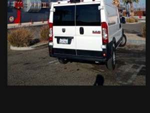 White 2019 Dodge Cargo van ProMaster 1500
