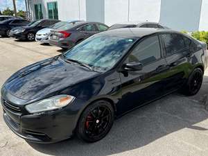 Black 2013 Dodge Dart SE