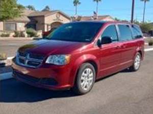 Red 2016 Dodge Grand Caravan