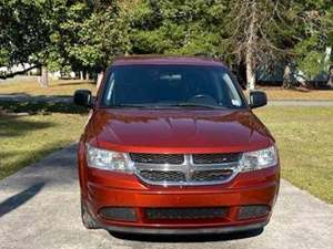 Orange 2014 Dodge Journey