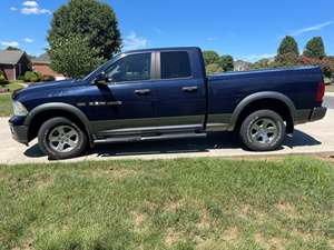 Blue 2012 Dodge Ram 1500