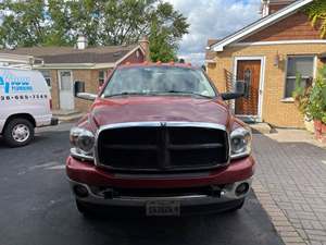 Red 2008 Dodge Ram 3500