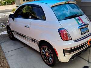 White 2018 Fiat 500