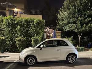 2013 Fiat 500c with White Exterior