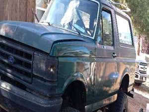 Green 1988 Ford Bronco