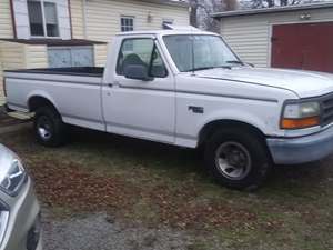 White 1995 Ford F-150