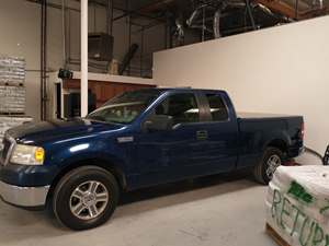 Blue 2007 Ford F-150