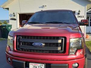 Red 2013 Ford F-150