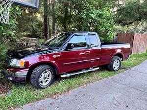 Red 2003 Ford F-150 Heritage