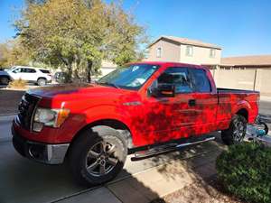 Red 2012 Ford F-150 Supercrew