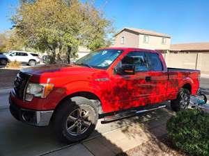 Red 2012 Ford F-150 Supercrew