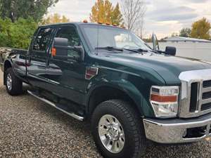 Green 2008 Ford F-250 Supercrew Lariat 4x4 Diesel