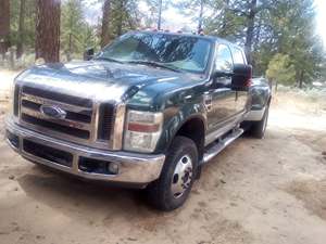 Green 2008 Ford F-350 Super Duty Duelly