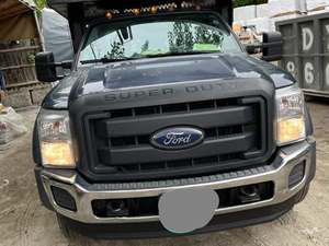 Blue 2015 Ford F-450