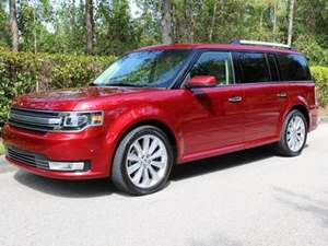 Red 2019 Ford Flex