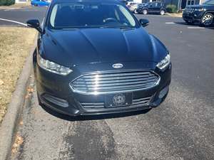 Black 2013 Ford Fusion