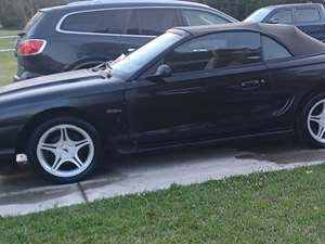 Black 1996 Ford Mustang 