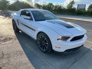 White 2012 Ford Mustang