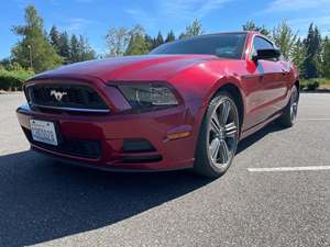 Red 2014 Ford Mustang