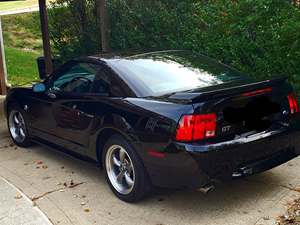 Black 2004 Ford Mustang GT