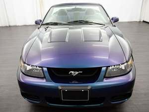 Blue 2004 Ford Mustang SVT Cobra