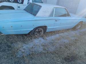 Blue 1966 Ford Thunderbird