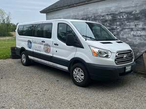 White 2017 Ford Transit Van