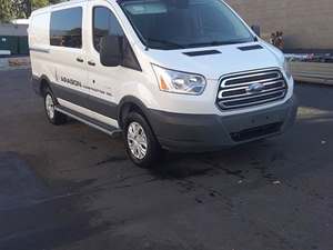 White 2018 Ford Transit Van