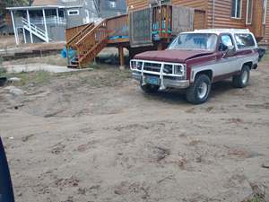 Red 1979 GMC Jimmy