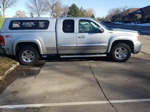 Silver 2012 GMC Sierra 1500