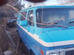Blue 1986 GMC Vandura